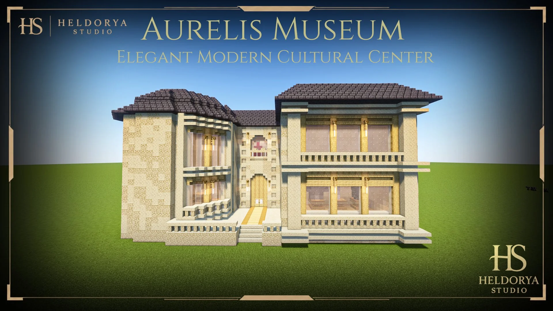 Aurelis Museum 🏛️ Elegant Modern Cultural Center