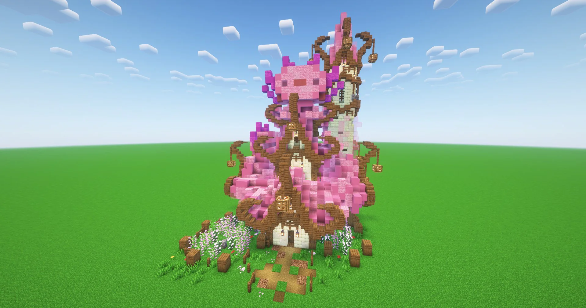 Axolotl Fantasy House