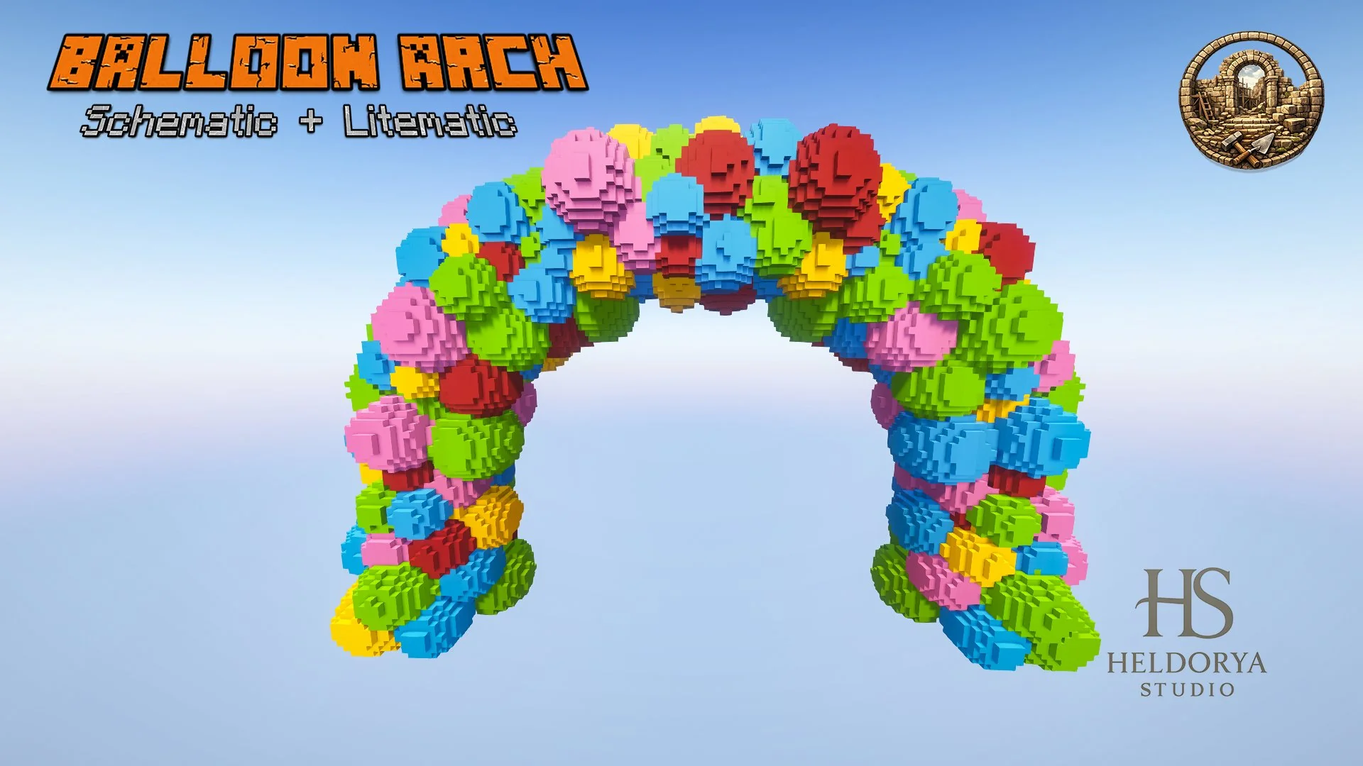 Balloon Arch - Schematic & Litematic