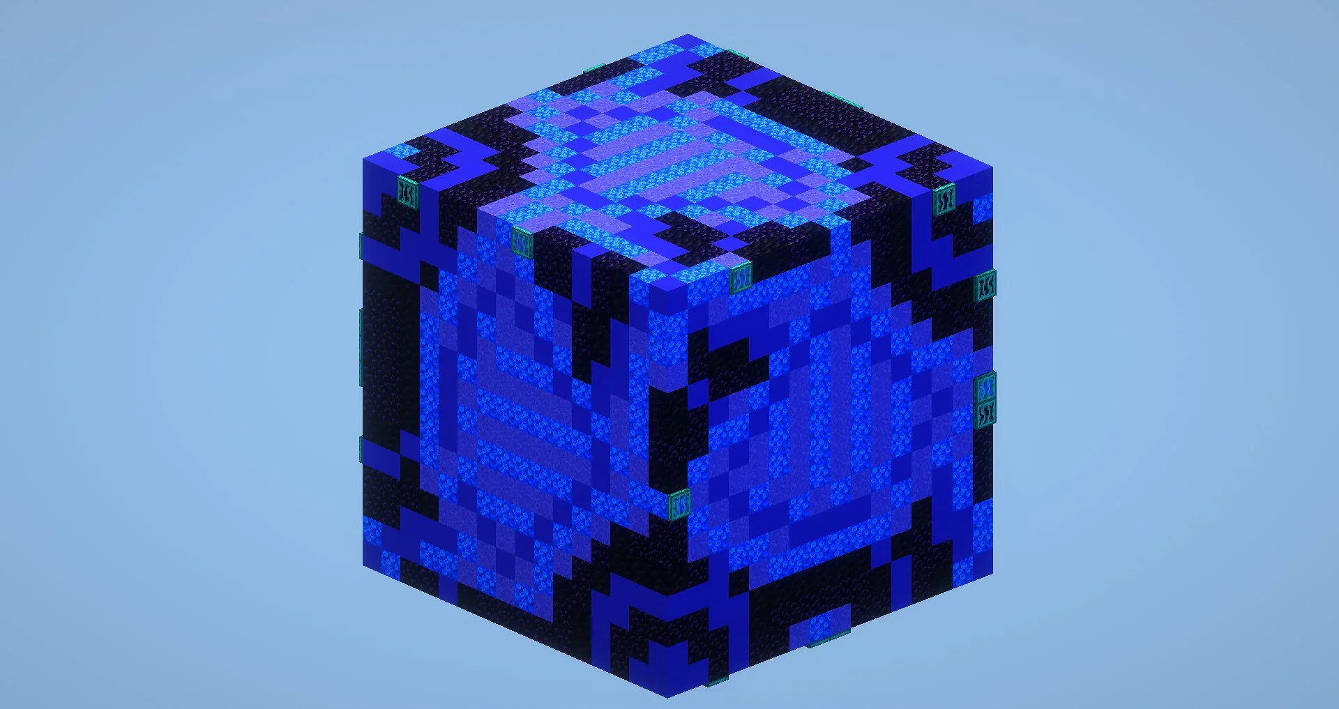 Blue Glazed Terracotta