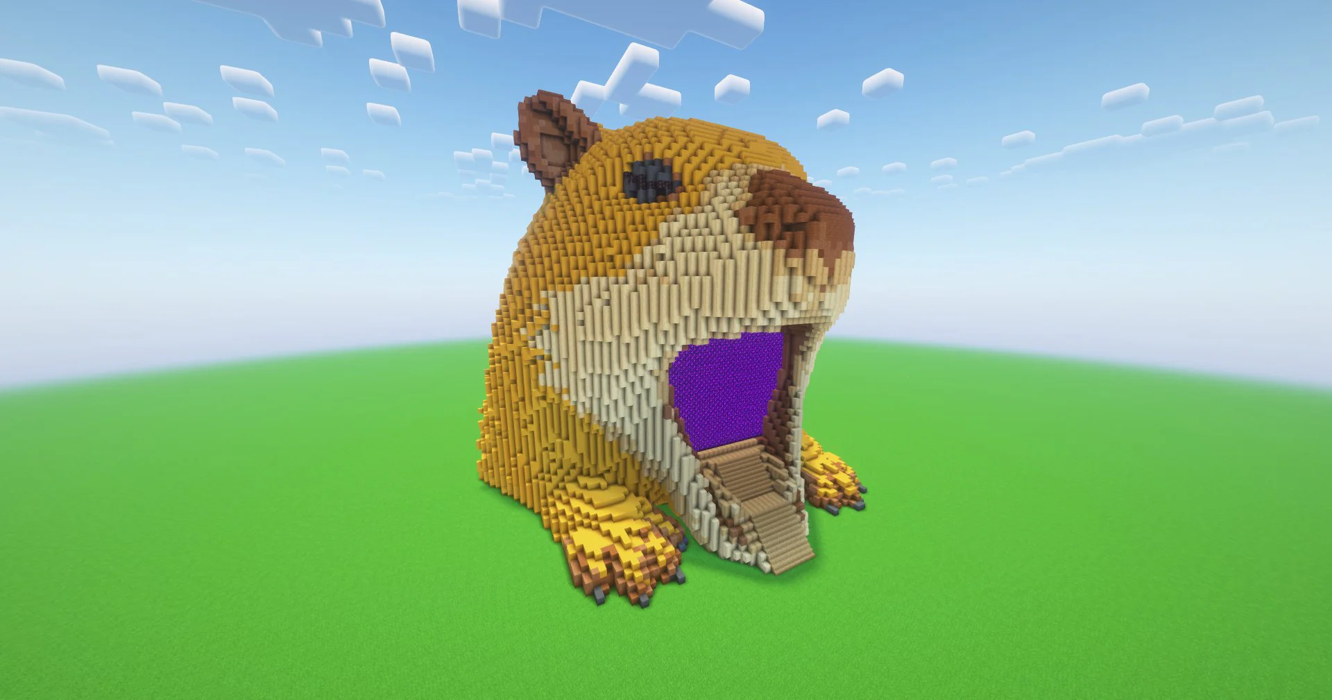 Capybara Nether Portal
