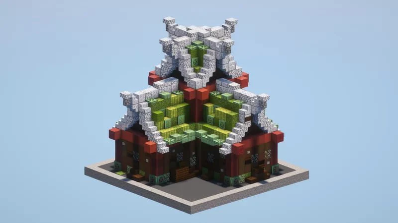 Christmas Medieval Houses