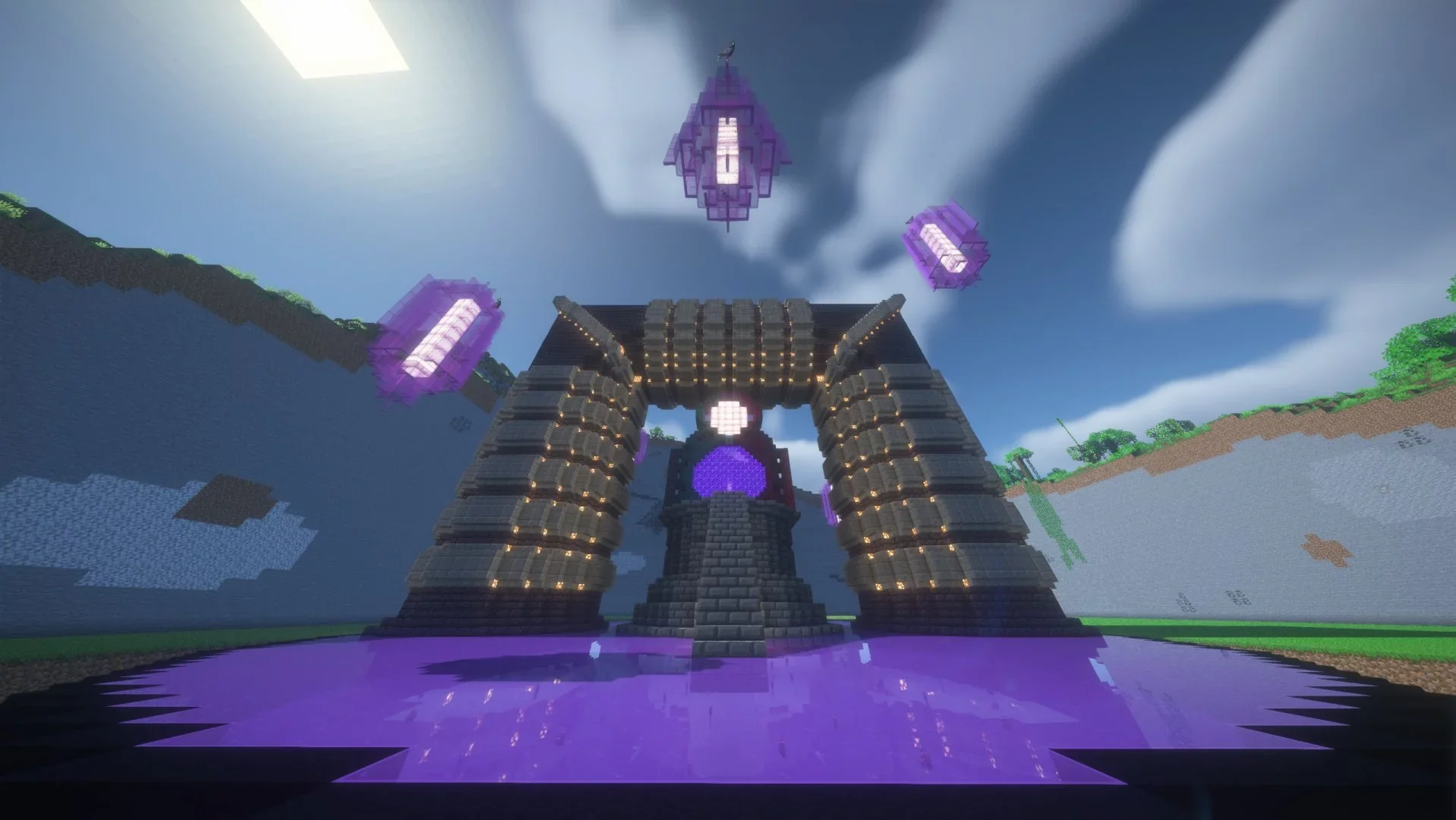 Crystal Nether Portal