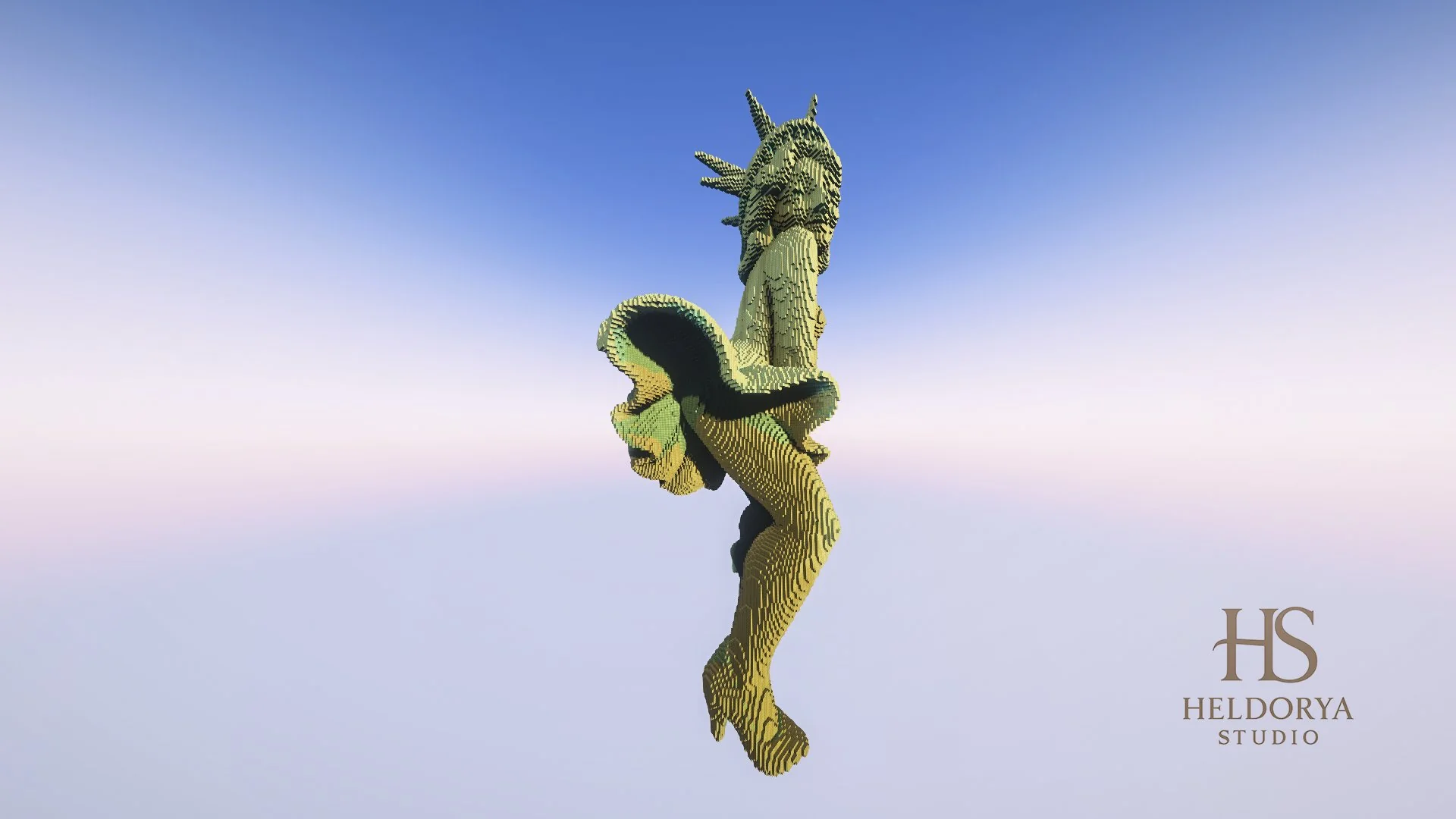 Custom Copper Liberty Statue
