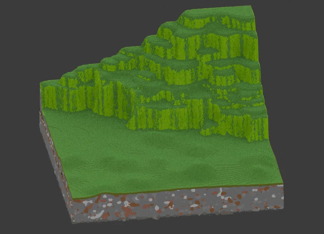 Custom Slime Map 500x500 Blocks