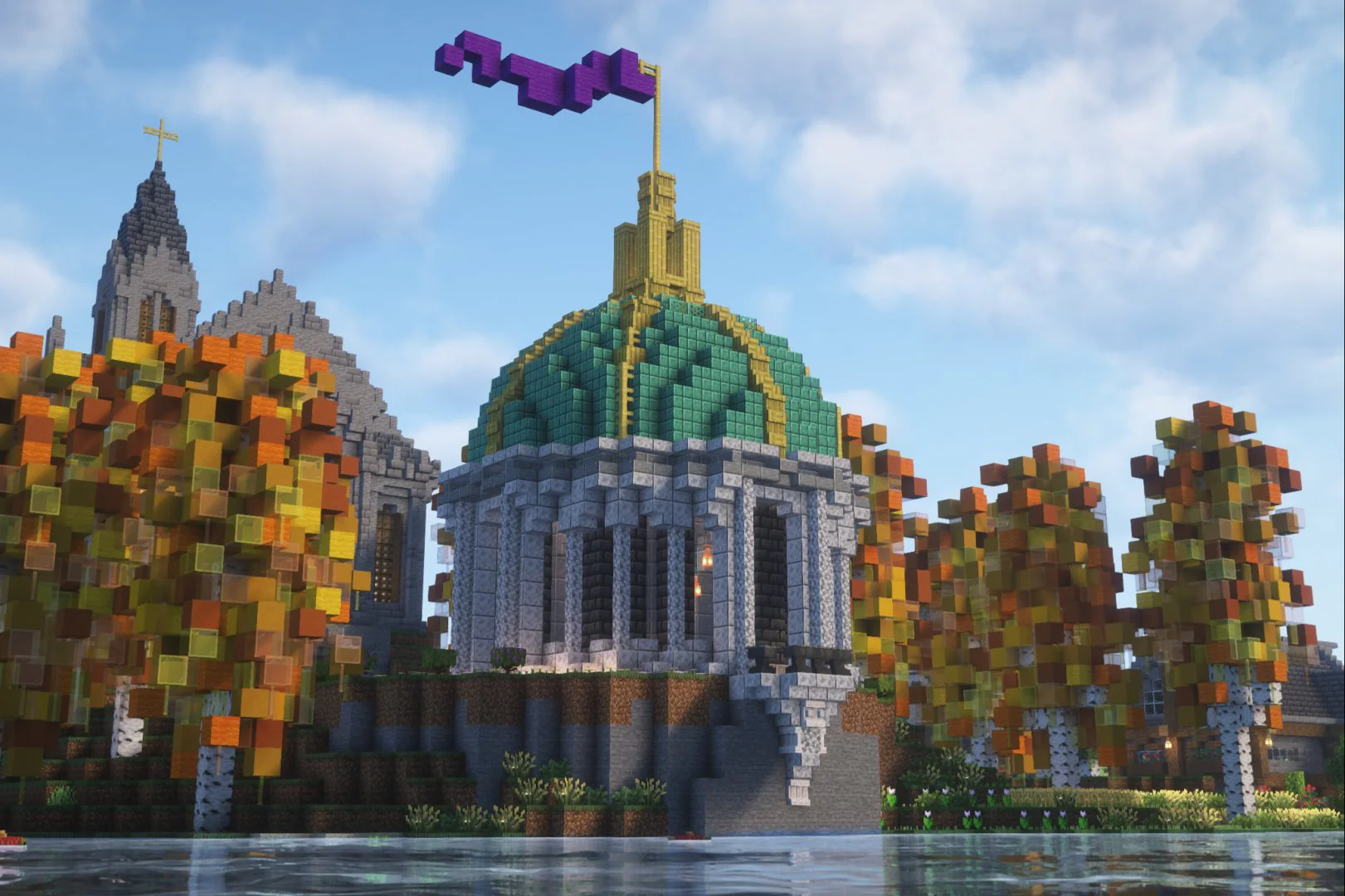 Domik's Green Copper Chapel