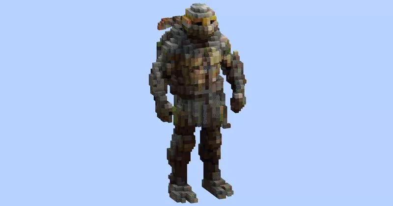 Orange Ninja Turtle