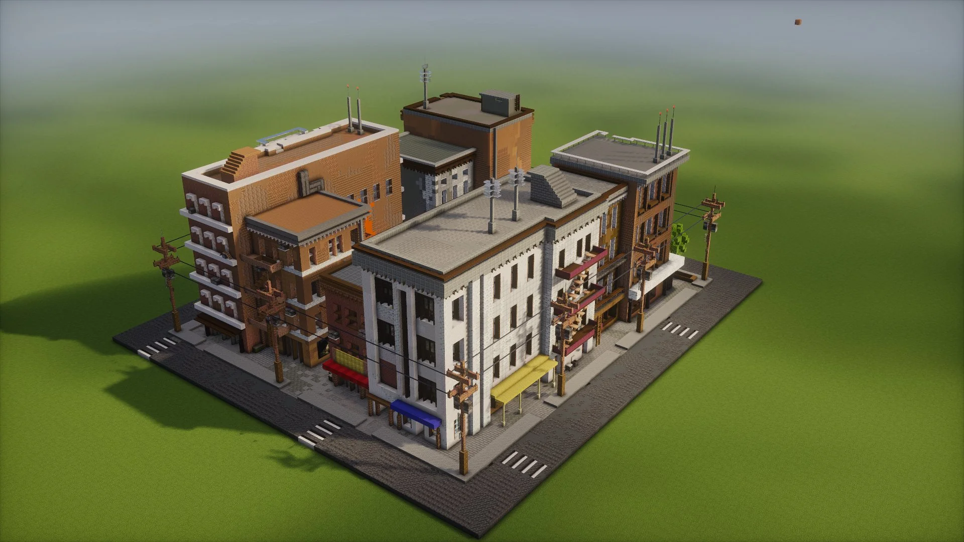 Downtown City Block