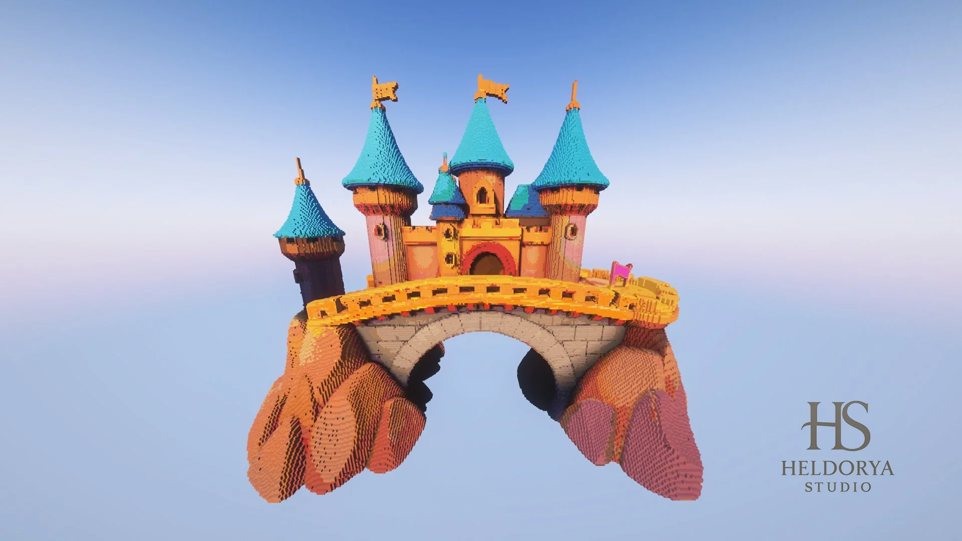 Fantasy Castle | Towers | Big | Cinematic | Vanilla