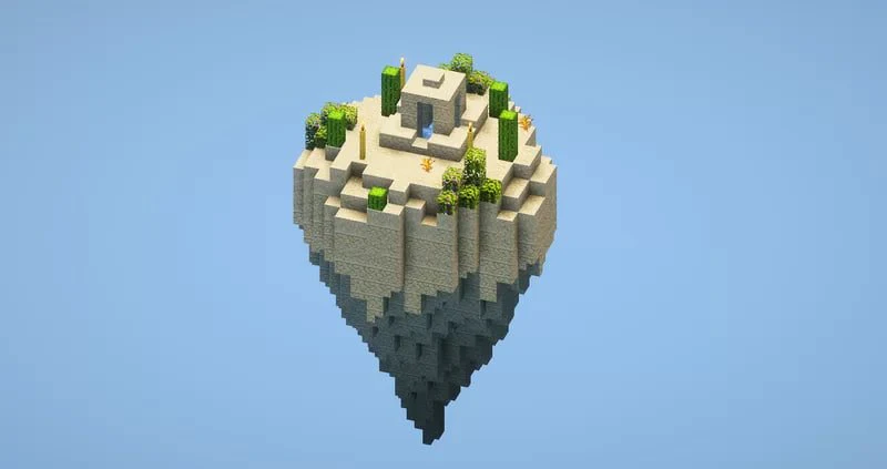 Flying Desert Island