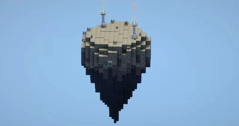 Flying Pale Garden Island