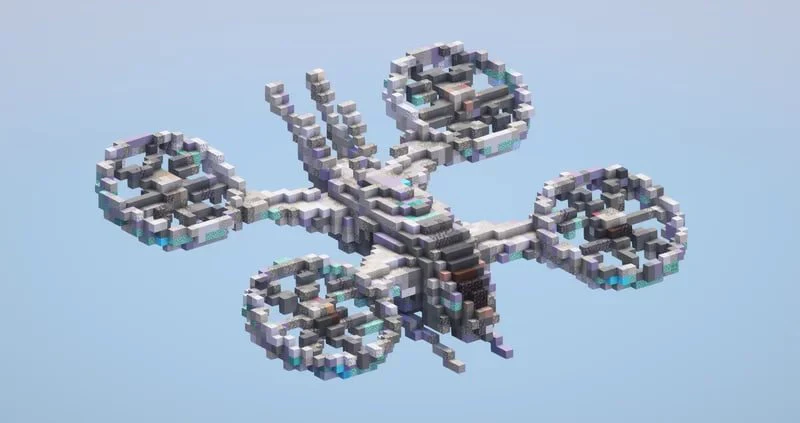 Futuristic Helicopter