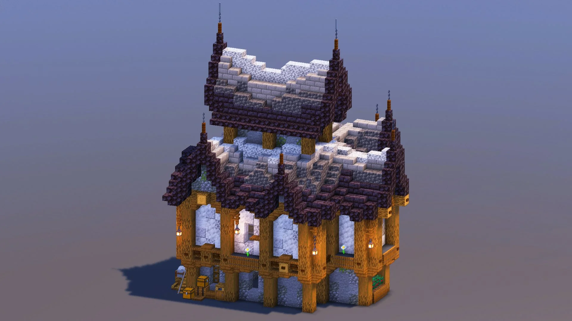 Gray Medieval Fantasy House - Image 2