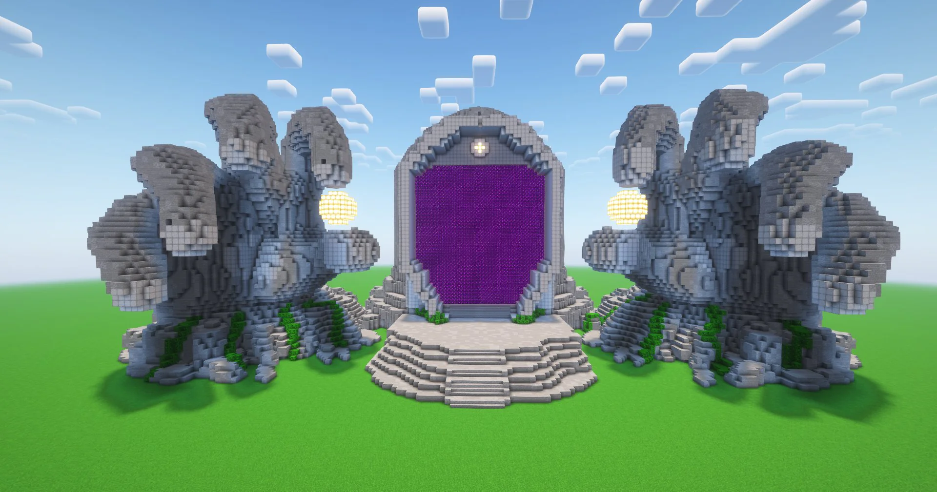 Hands Nether Portal