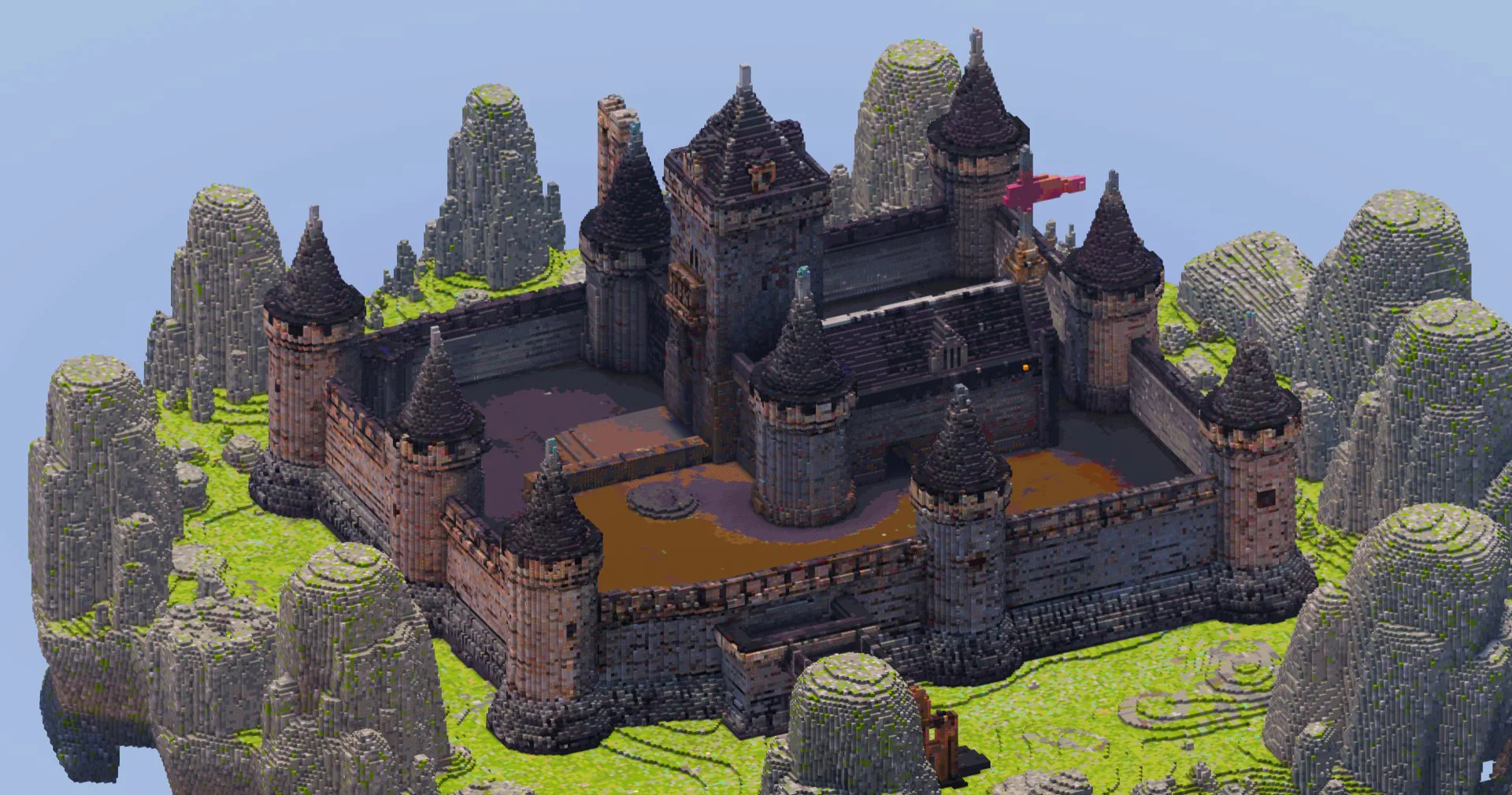 Large Medieval Castle