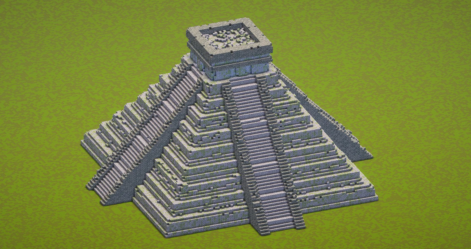 Maya temple