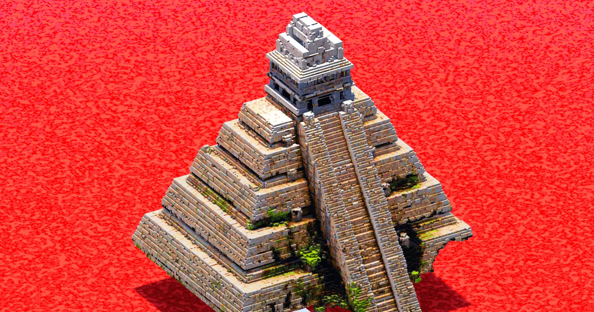 Mayan Stone Temple