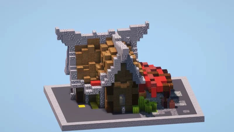 Medieval Fruit Shop