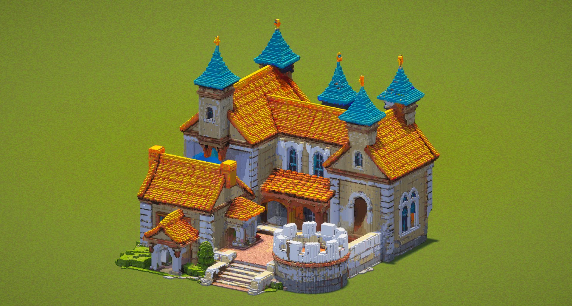 Medieval Orange Villa