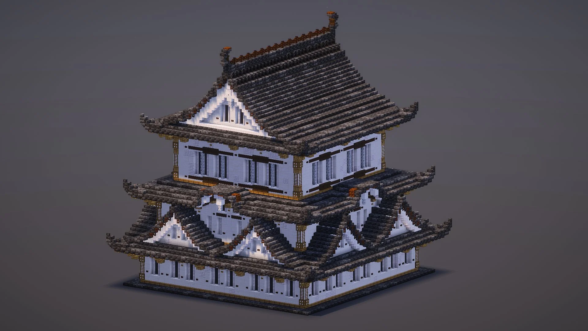 Medium Japanese Castle
