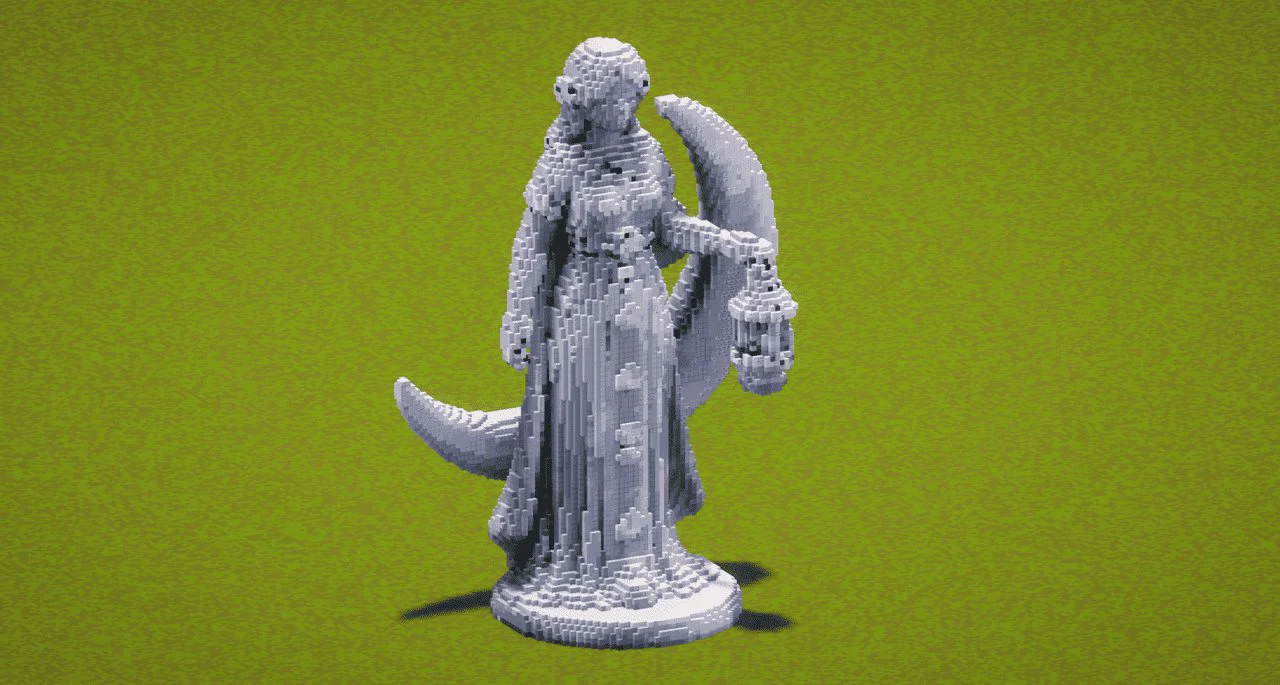 Moon Priestess Statue