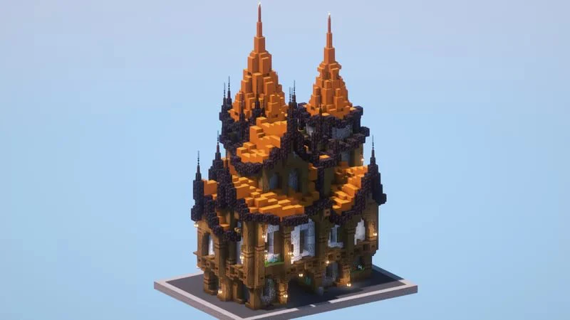 Orange Fantasy House