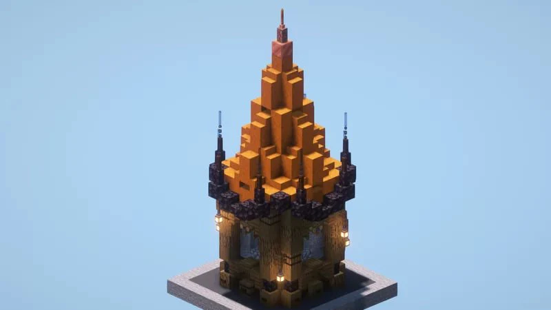 Orange Fantasy House
