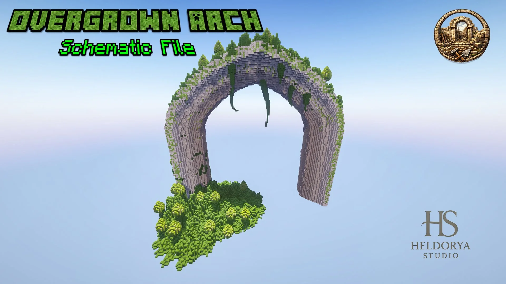 Overgrown Natural Arch (004) - Schematic File
