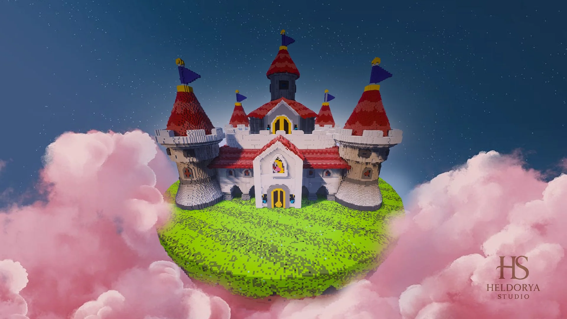 Peach Castle - Super Mario