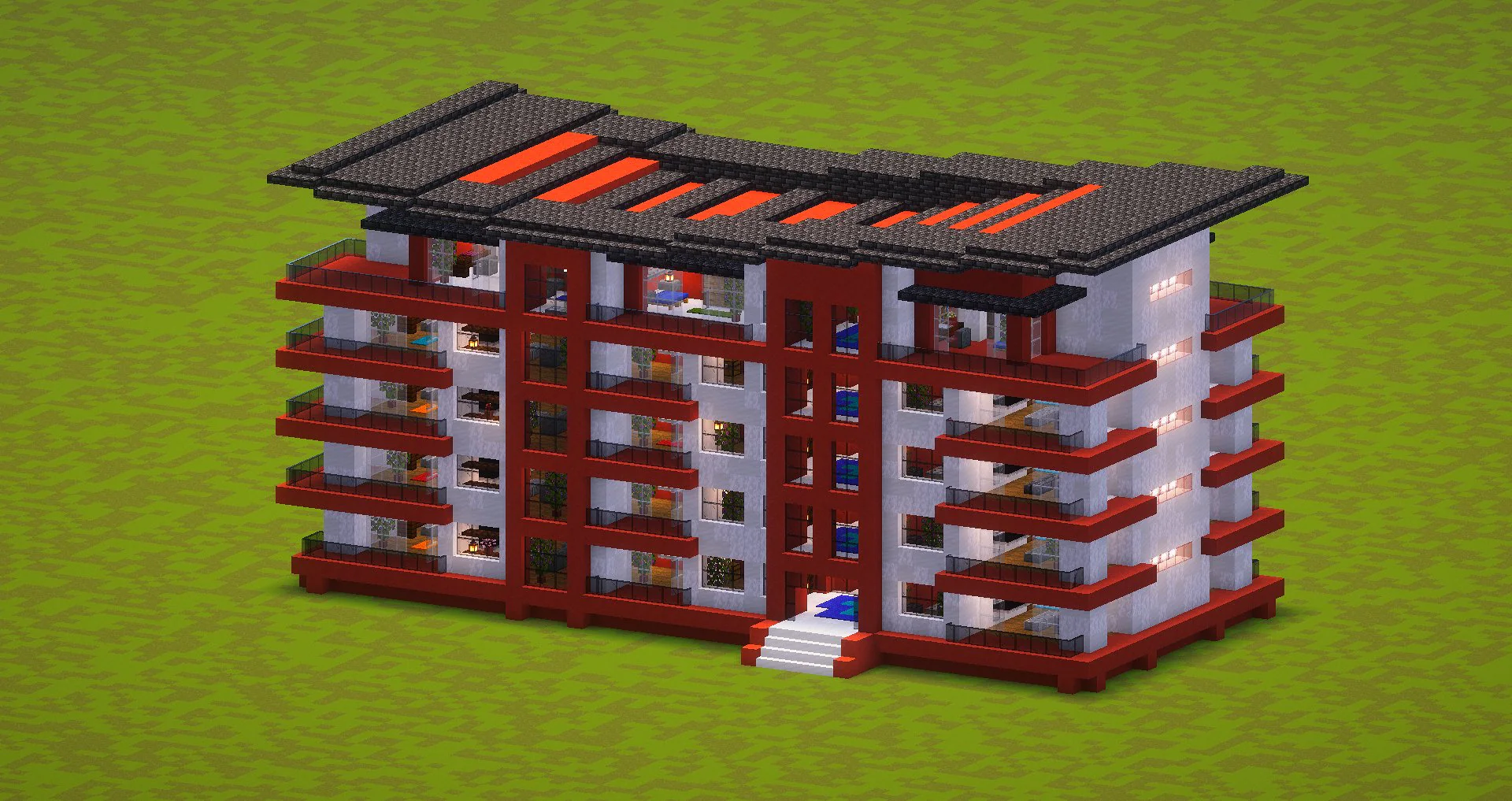 Red Modern Palace