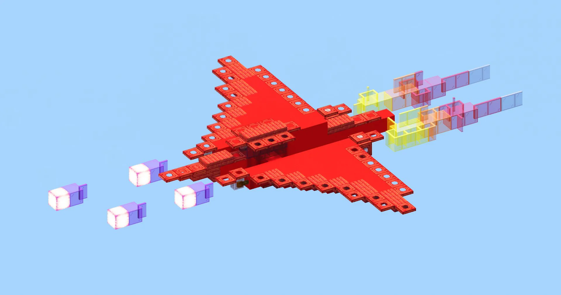 Red Spaceship