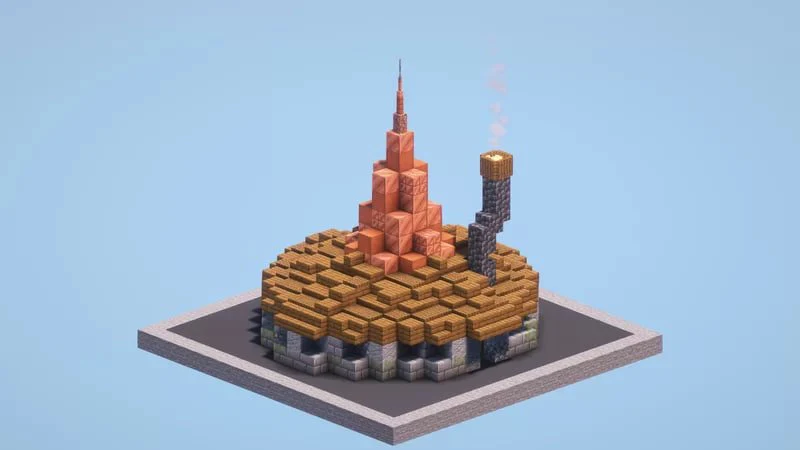Rounded Medieval House - 2