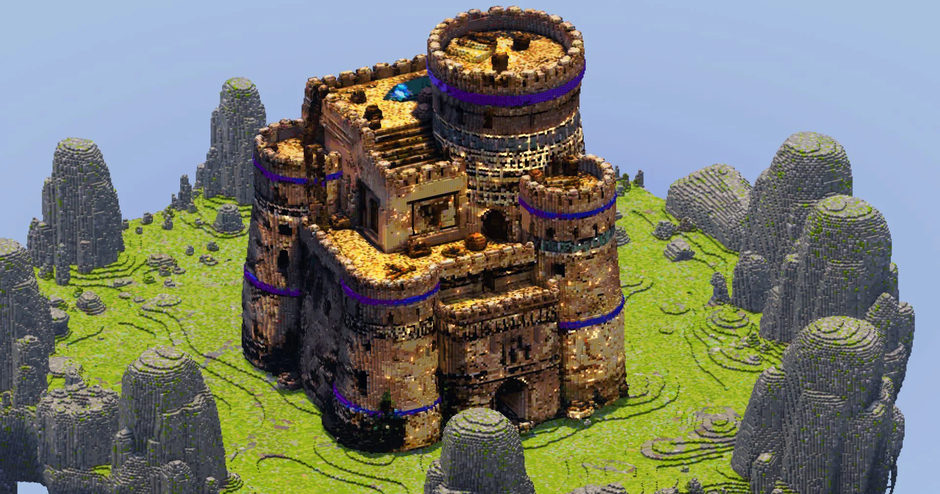 Sandstone Medieval Castle - Image 2