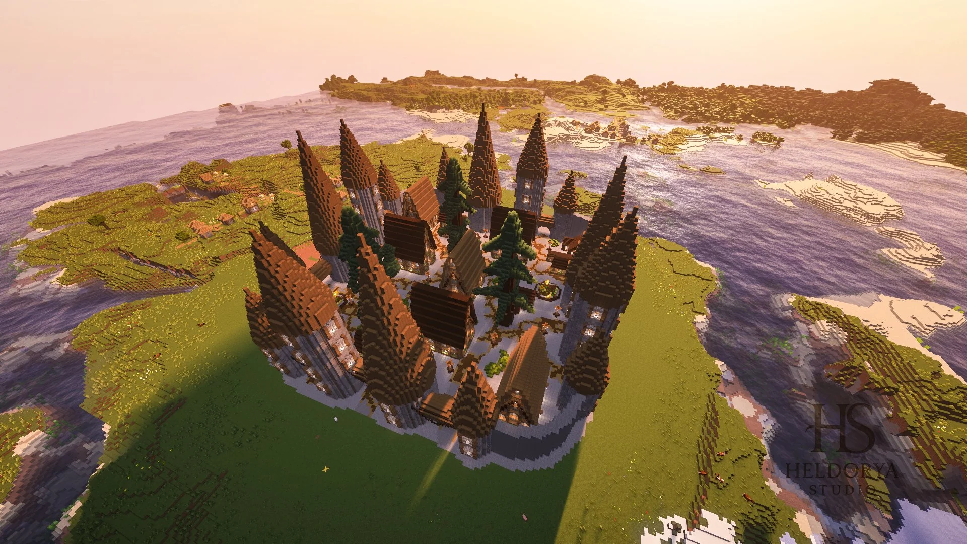 Starter Strategic Medieval Village - Fully Interiors Houses