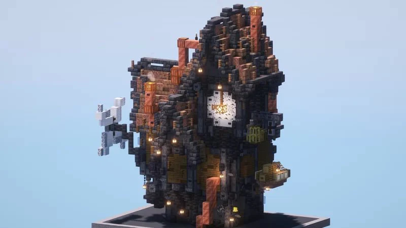 Steampunk House - Variant 4