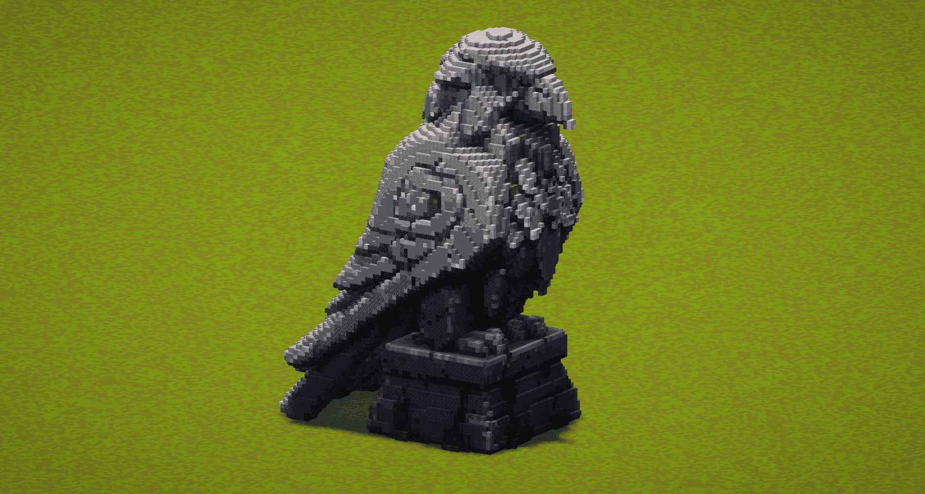 Stone Eagle Statue