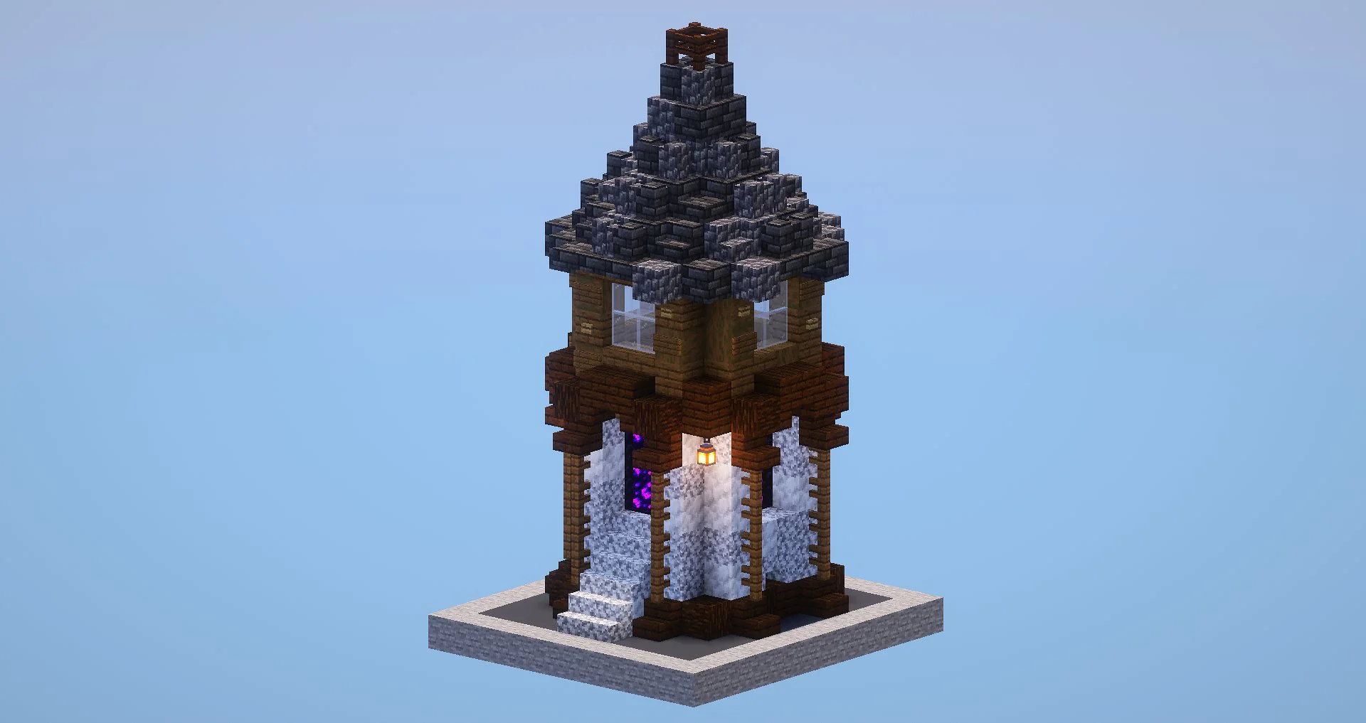tower nether portal