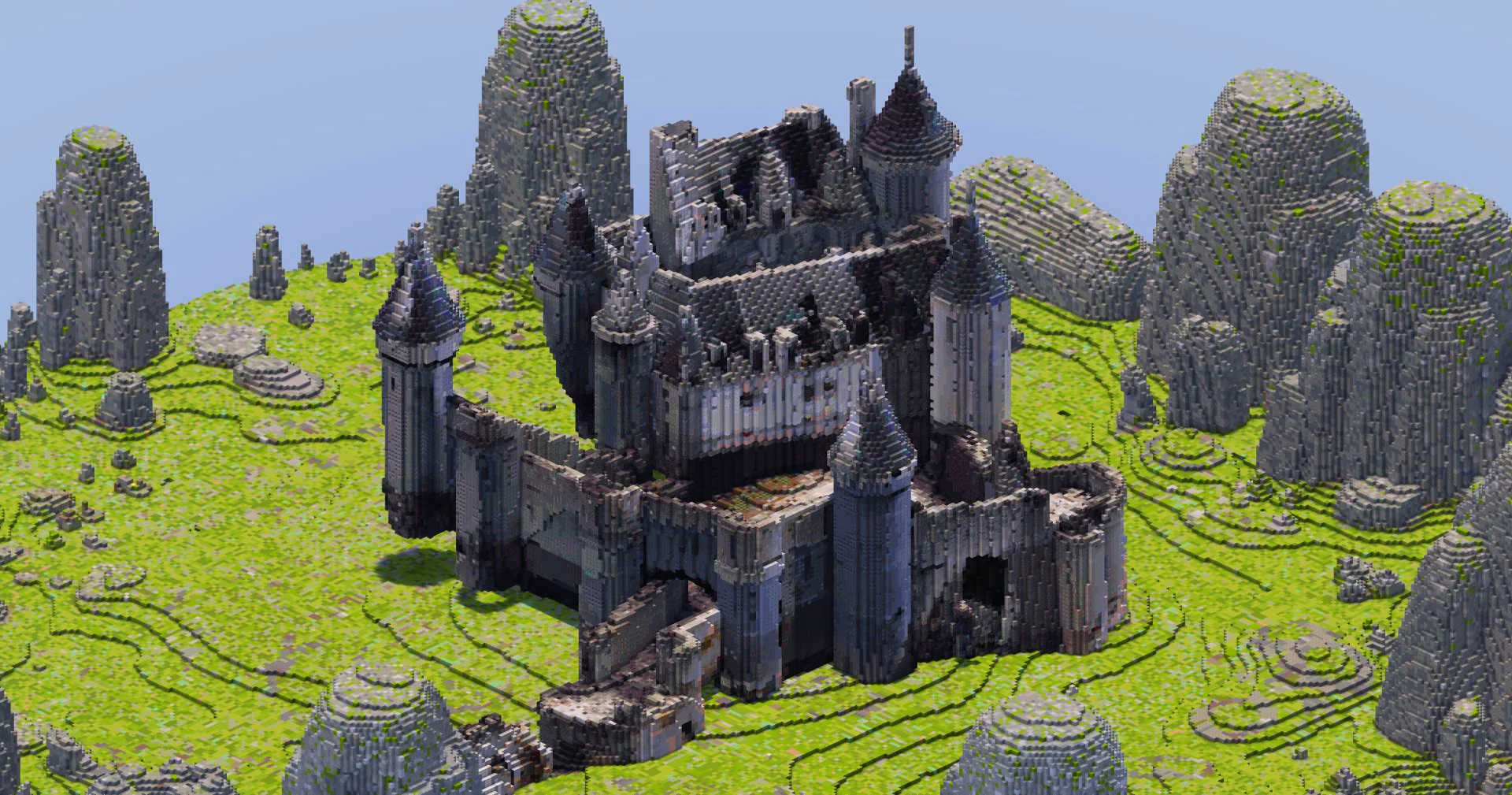 White Medieval Castle